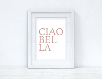 CIAOBELLA CIAO BELLA Nude Pink Dressing Room Simple Wall Decor Print