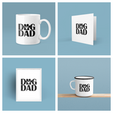 Personalised Dog Dad Paw Fathers Day Collection