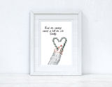 Feed Me Candy Canes Christmas Seasonal Wall Home Decor Print