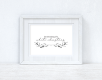 I'm Dreaming Of A Christmas Seasonal Wall Home Decor Print