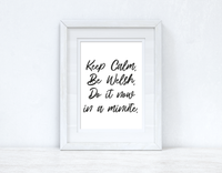 Keep Calm Be Welsh Home Welsh Decor Wall Decor Print