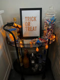 Trick Or Treat Autumn Halloween Seasonal Wall Home Decor Print