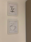 But First Coffee Original New Kitchen Simple Wall Decor Print