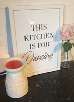 This Kitchen Is Made For Dancing Simple Wall Decor Print