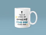 Personalised This Is What An Amazing Step-dad Looks Like Fathers Day Collection