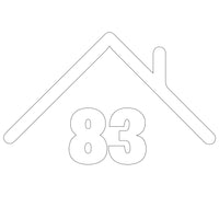 Wheelie Bin Caddy Recycle Home Decor Rooftop House Number Sticker Label