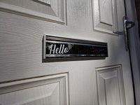 Hello Heart Letter Box Door Decor House Sticker Label