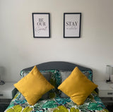 Stay A While 2022 Bedroom Guest Room Wall Decor Print